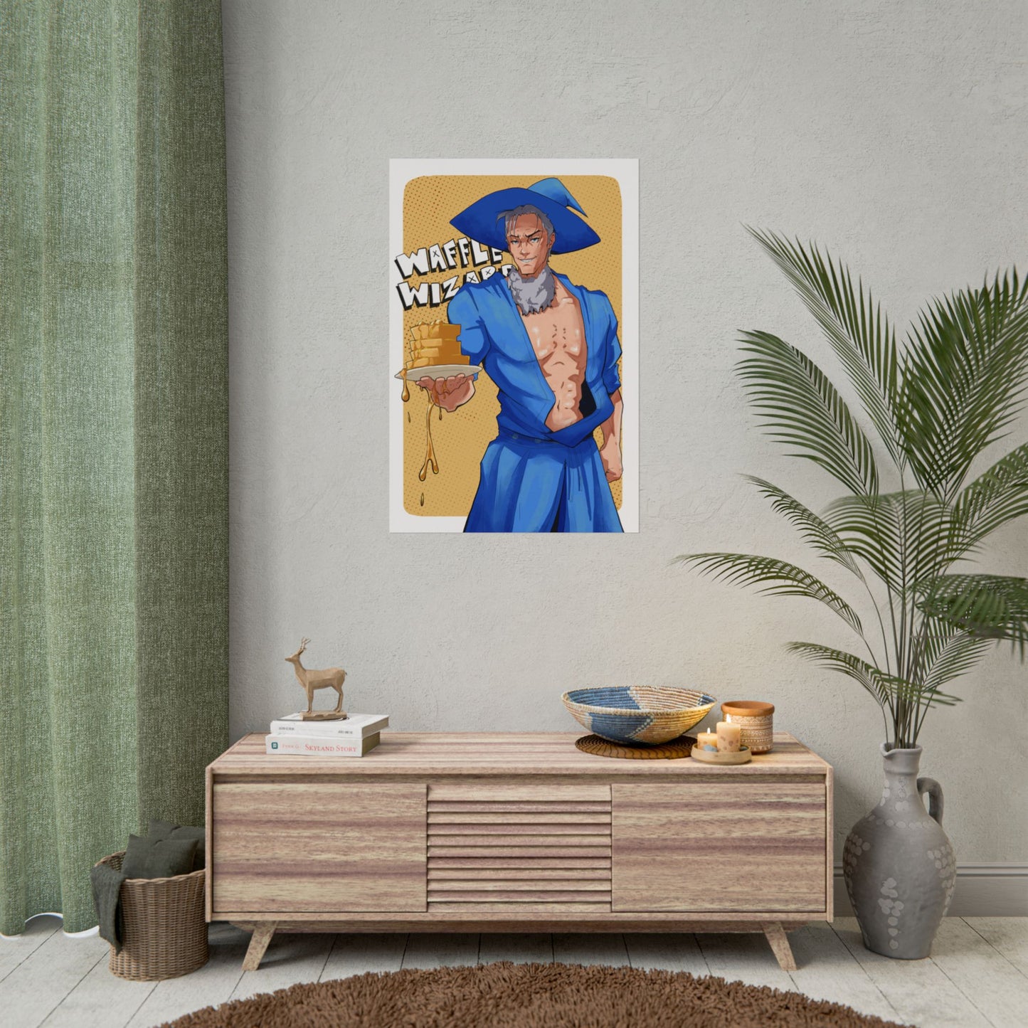 Sexy Waffle Wizard Poster