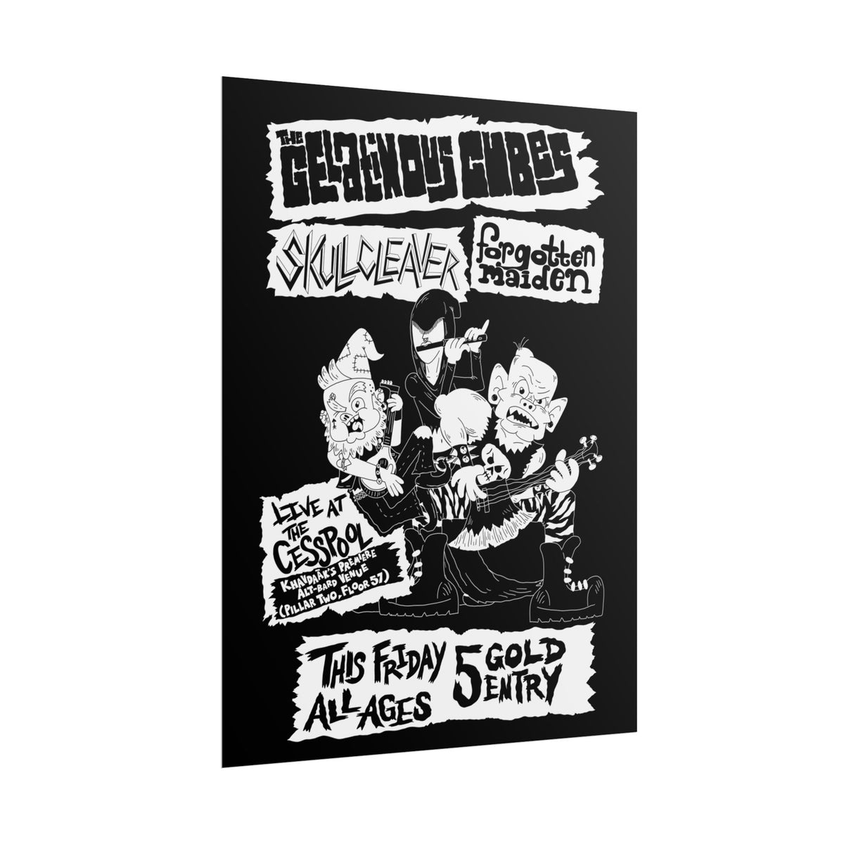 Cespool Concert Poster