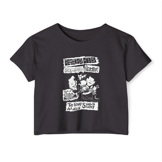 Cesspool Concert Crop Top