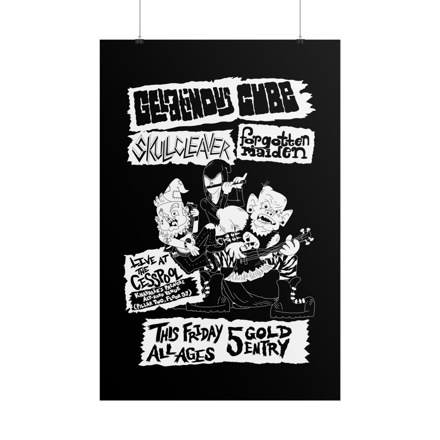 Cespool Concert Poster