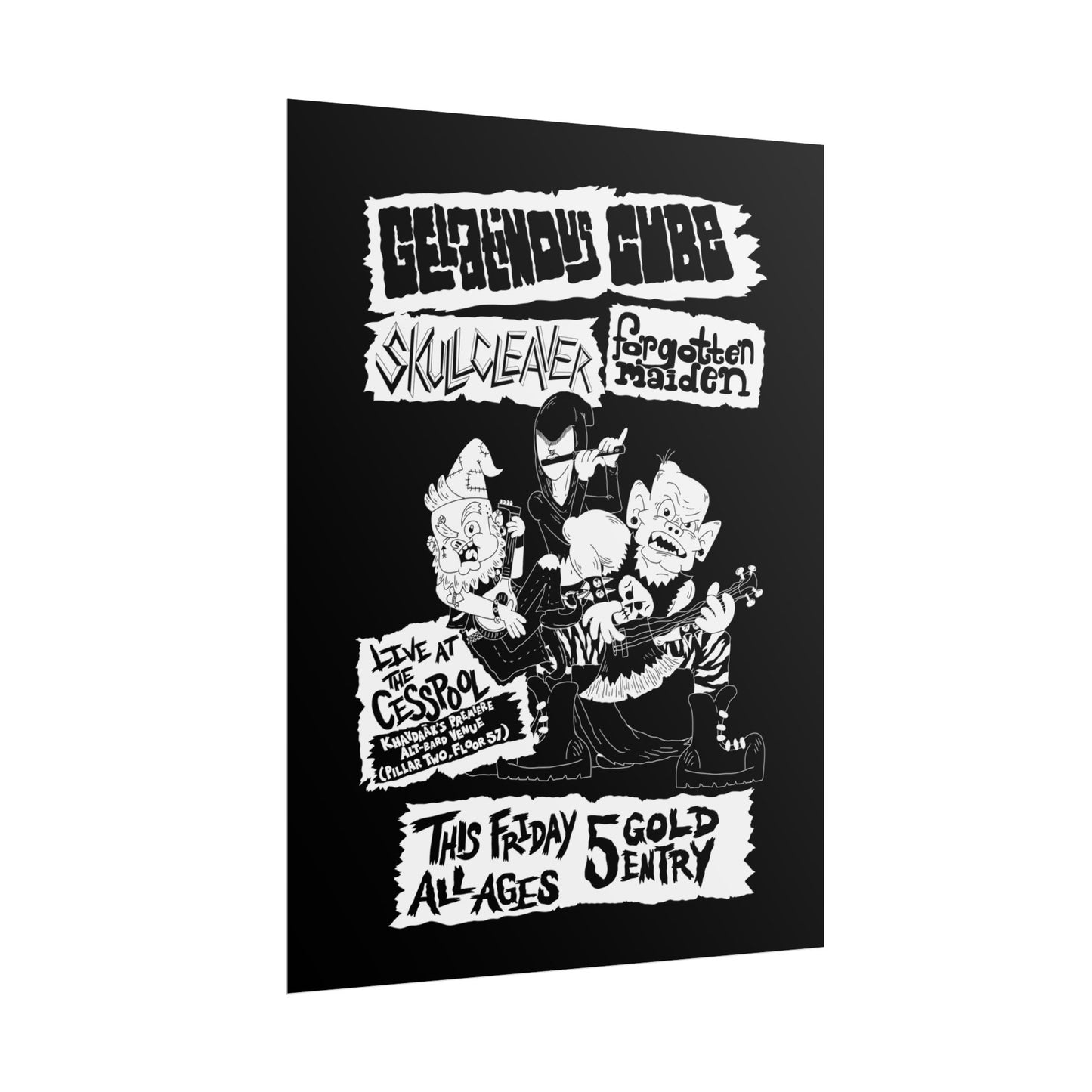 Cespool Concert Poster