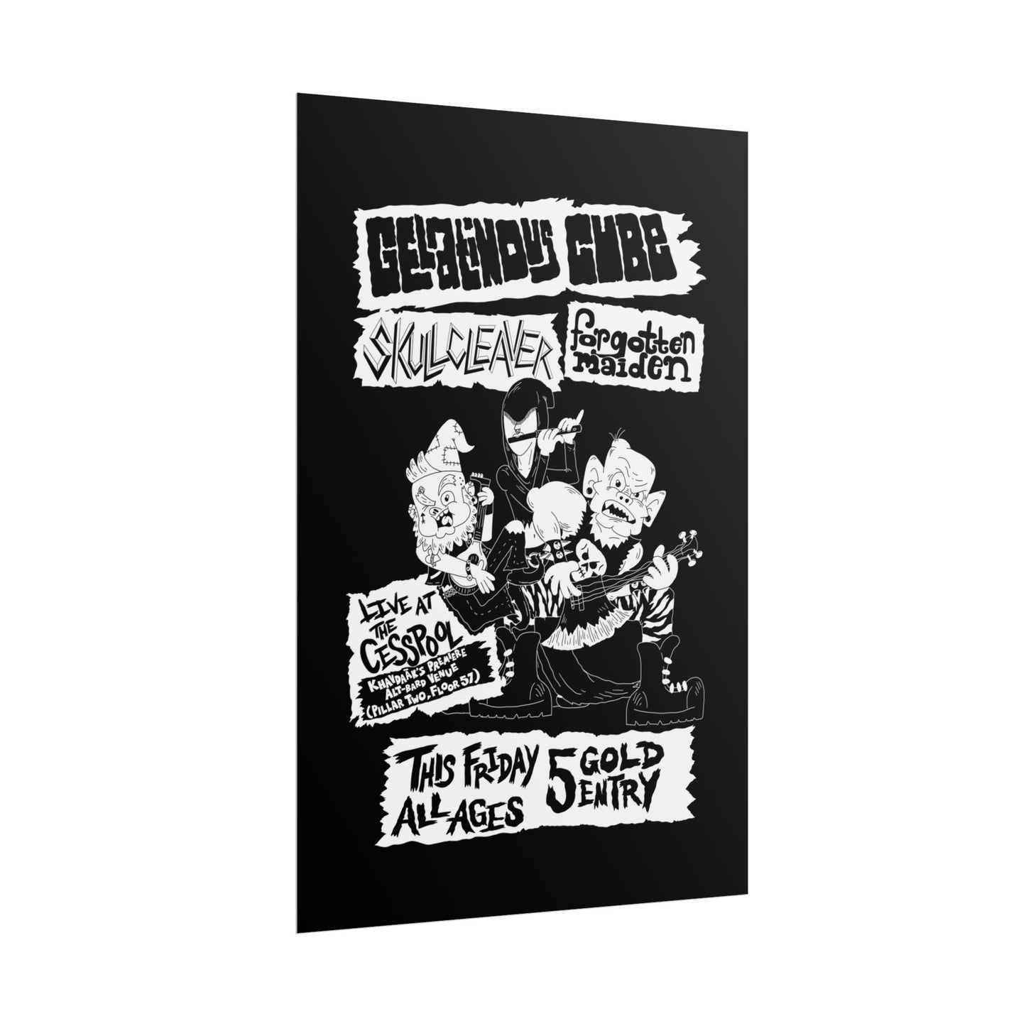 Cespool Concert Poster