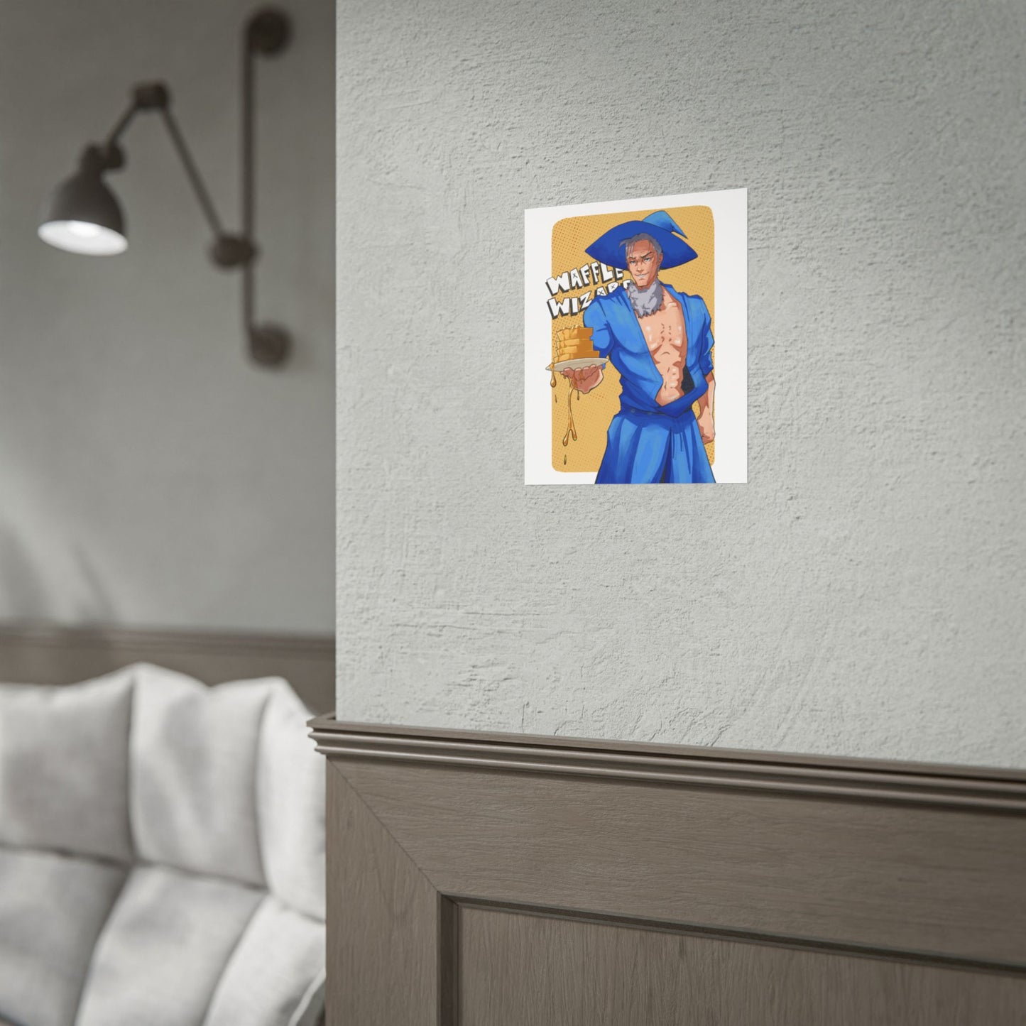 Sexy Waffle Wizard Poster