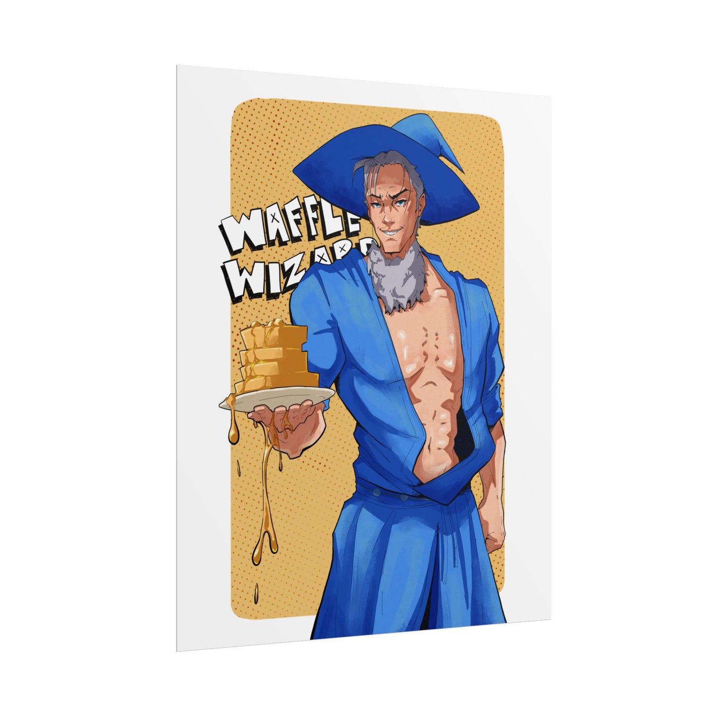 Sexy Waffle Wizard Poster