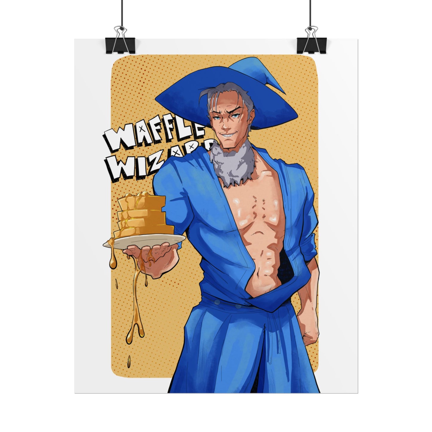Sexy Waffle Wizard Poster