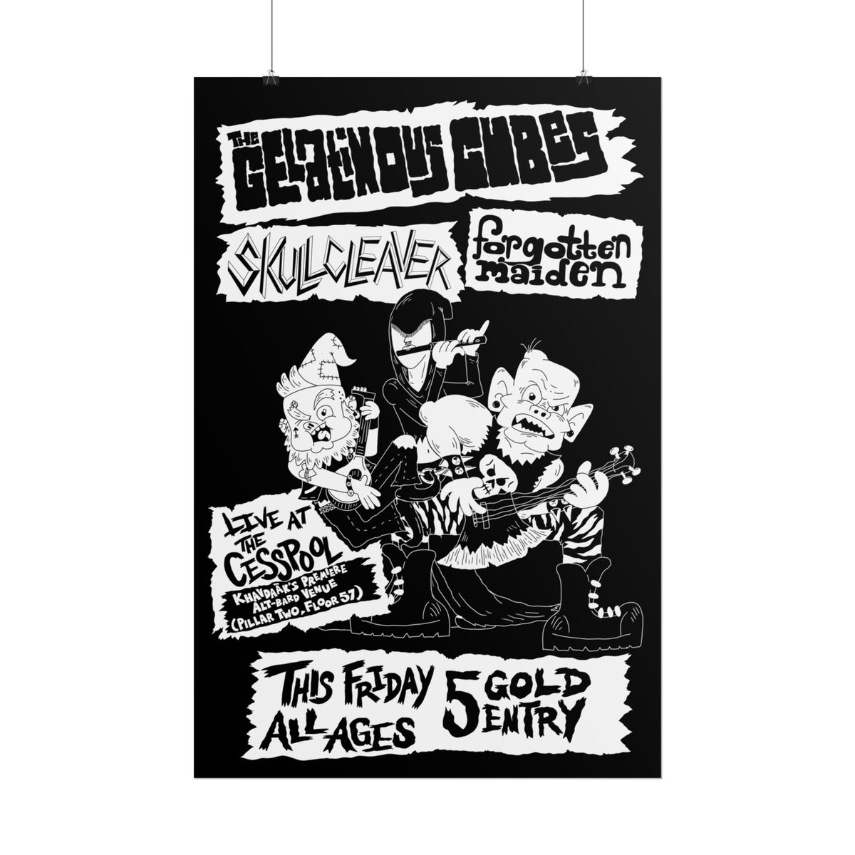 Cespool Concert Poster