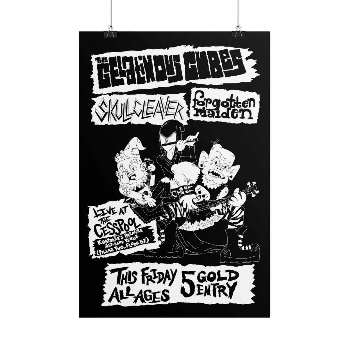 Cespool Concert Poster