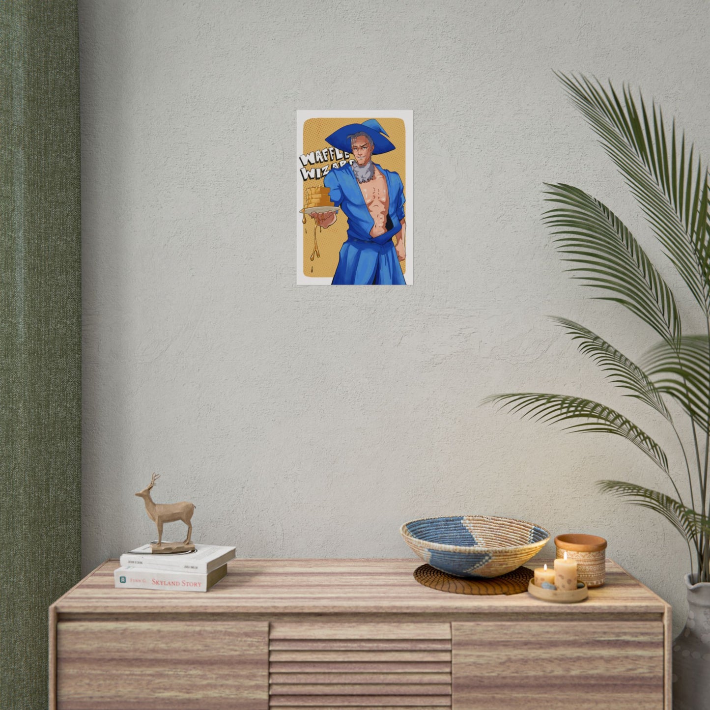 Sexy Waffle Wizard Poster