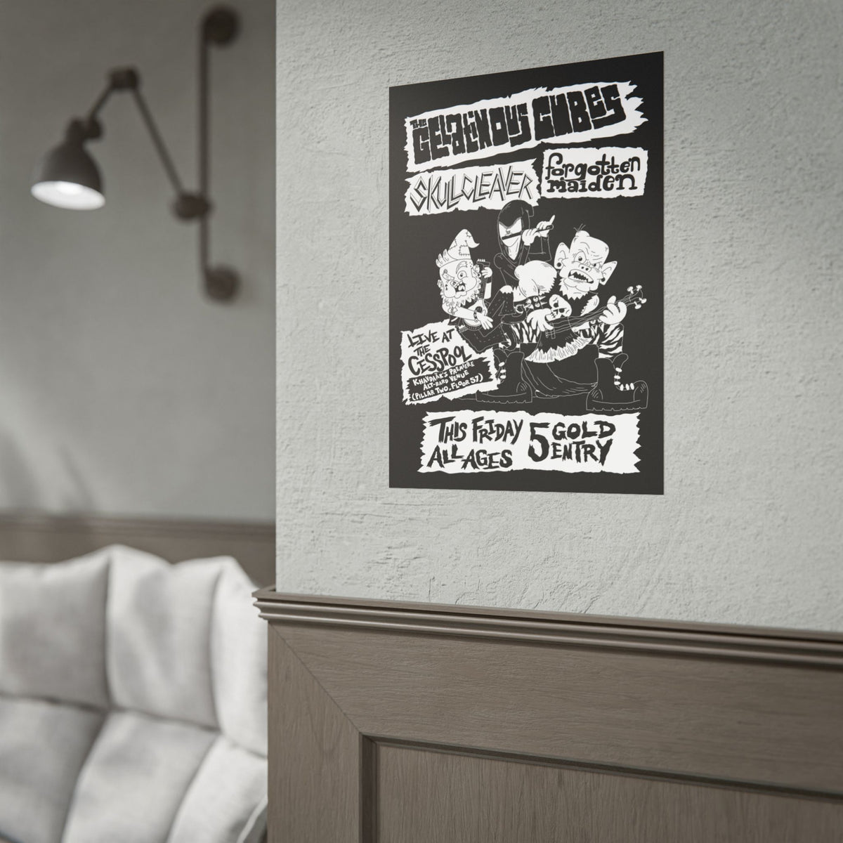 Cespool Concert Poster