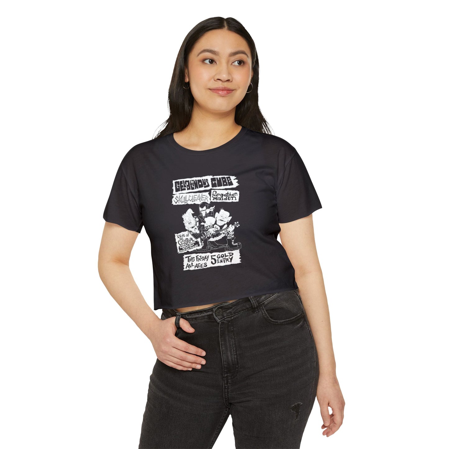 Cesspool Concert Crop Top