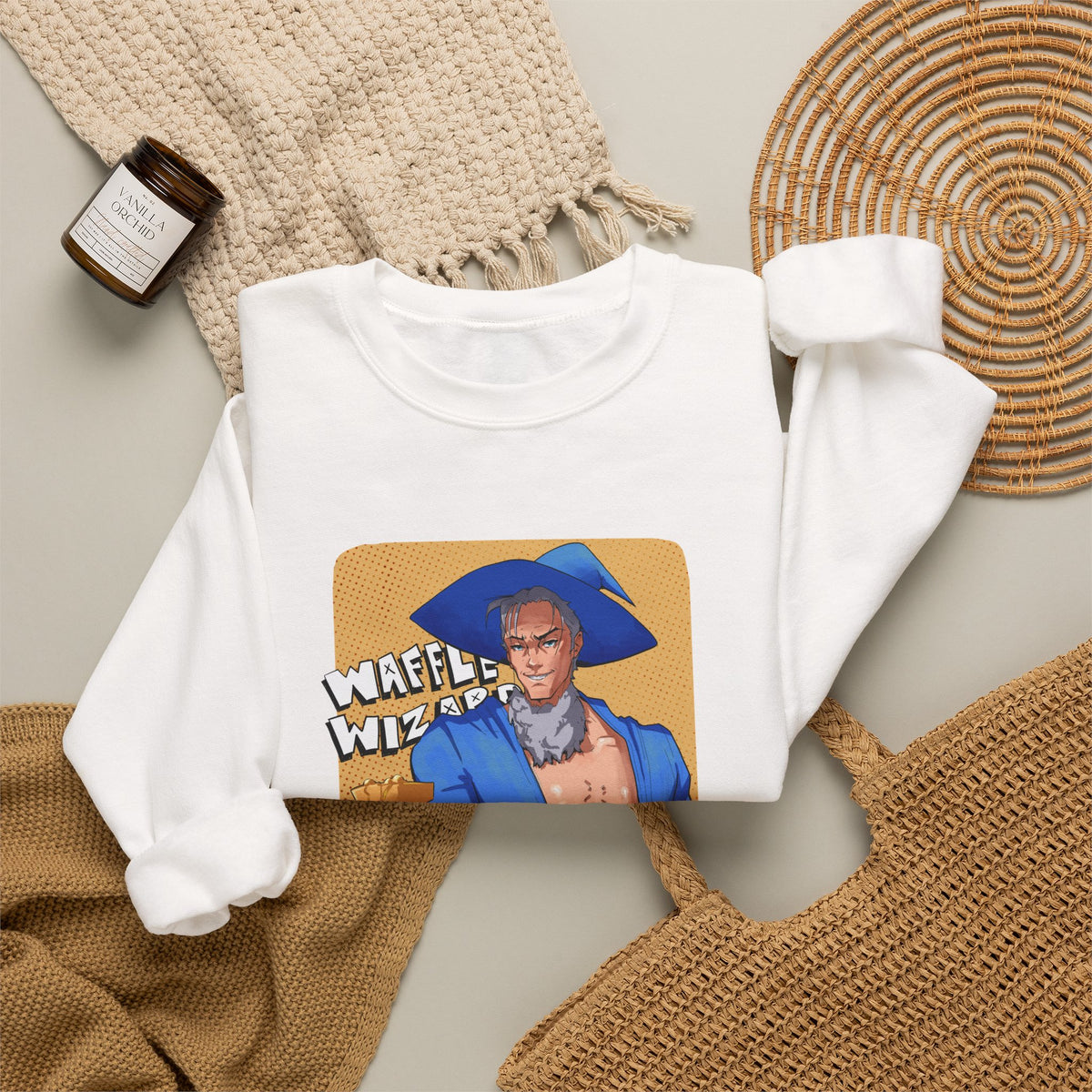 Sexy Waffle Wizard Sweatshirt