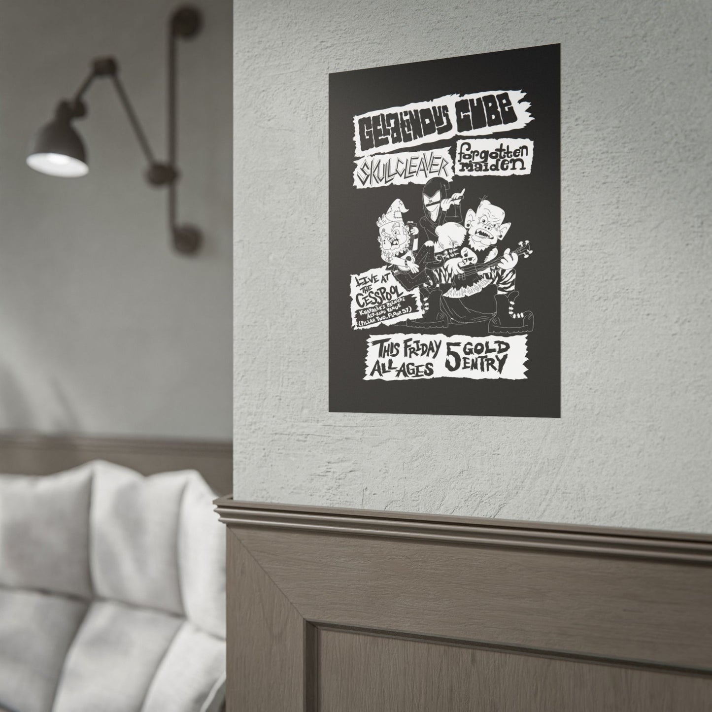 Cespool Concert Poster