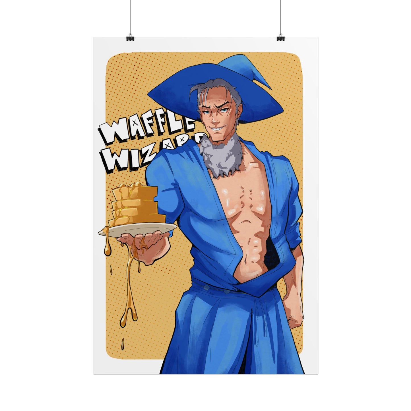 Sexy Waffle Wizard Poster