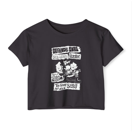 Cesspool Concert Crop Top