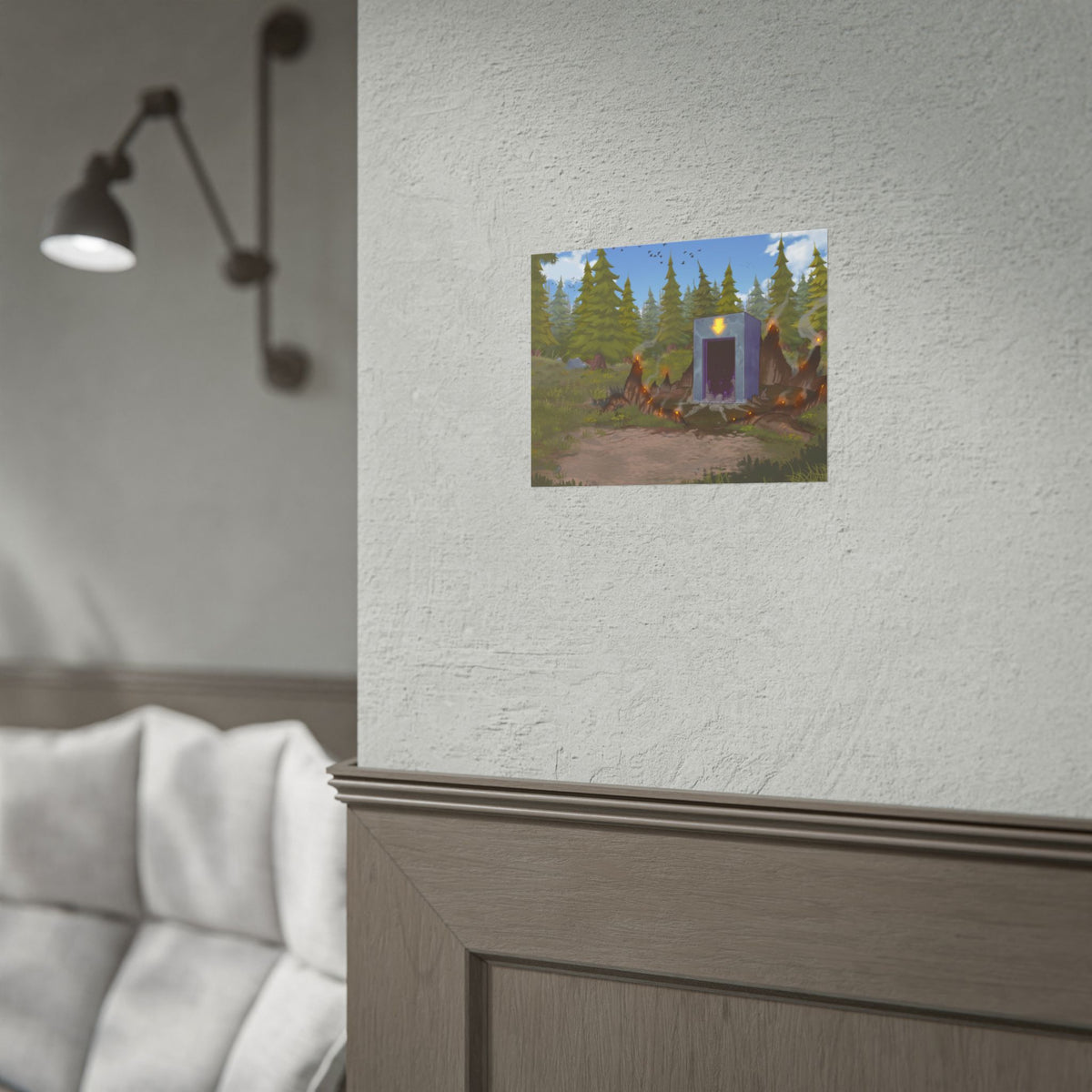 Darkworld Portal Art Print