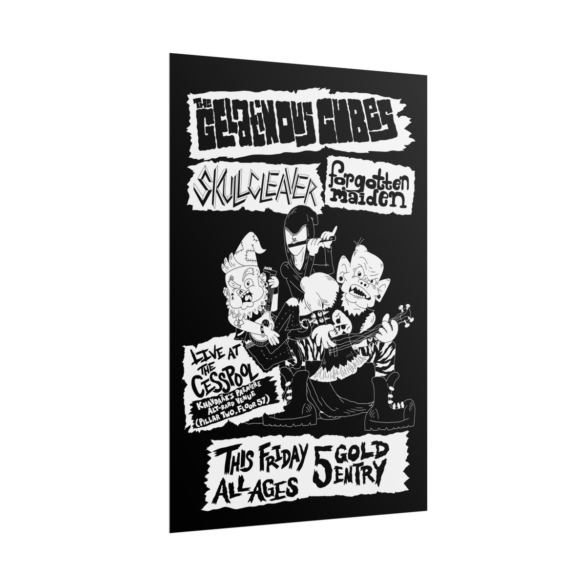 Cespool Concert Poster