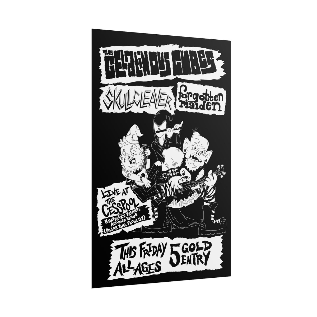 Cespool Concert Poster