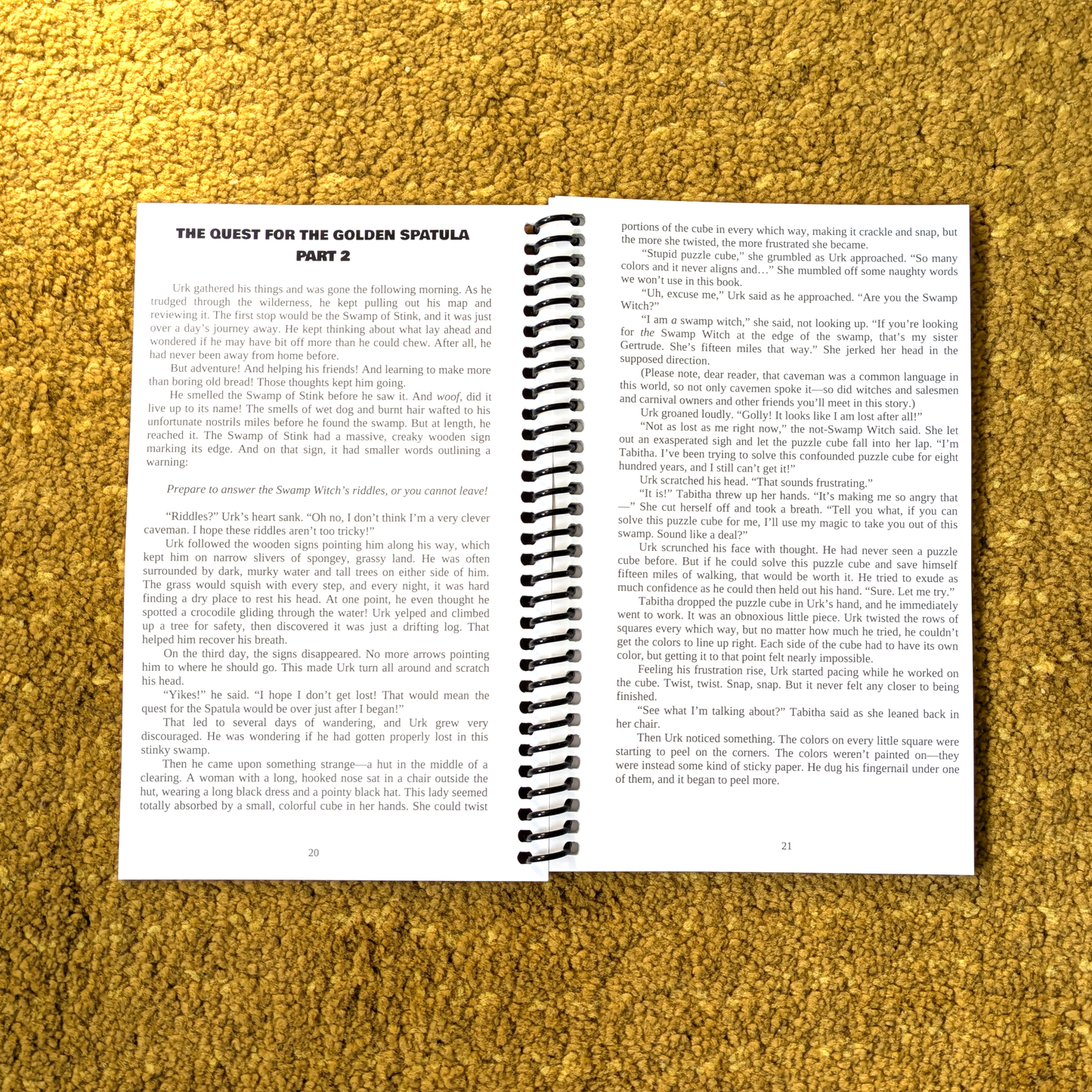 Caveman Cook Book - Spiral Bound
